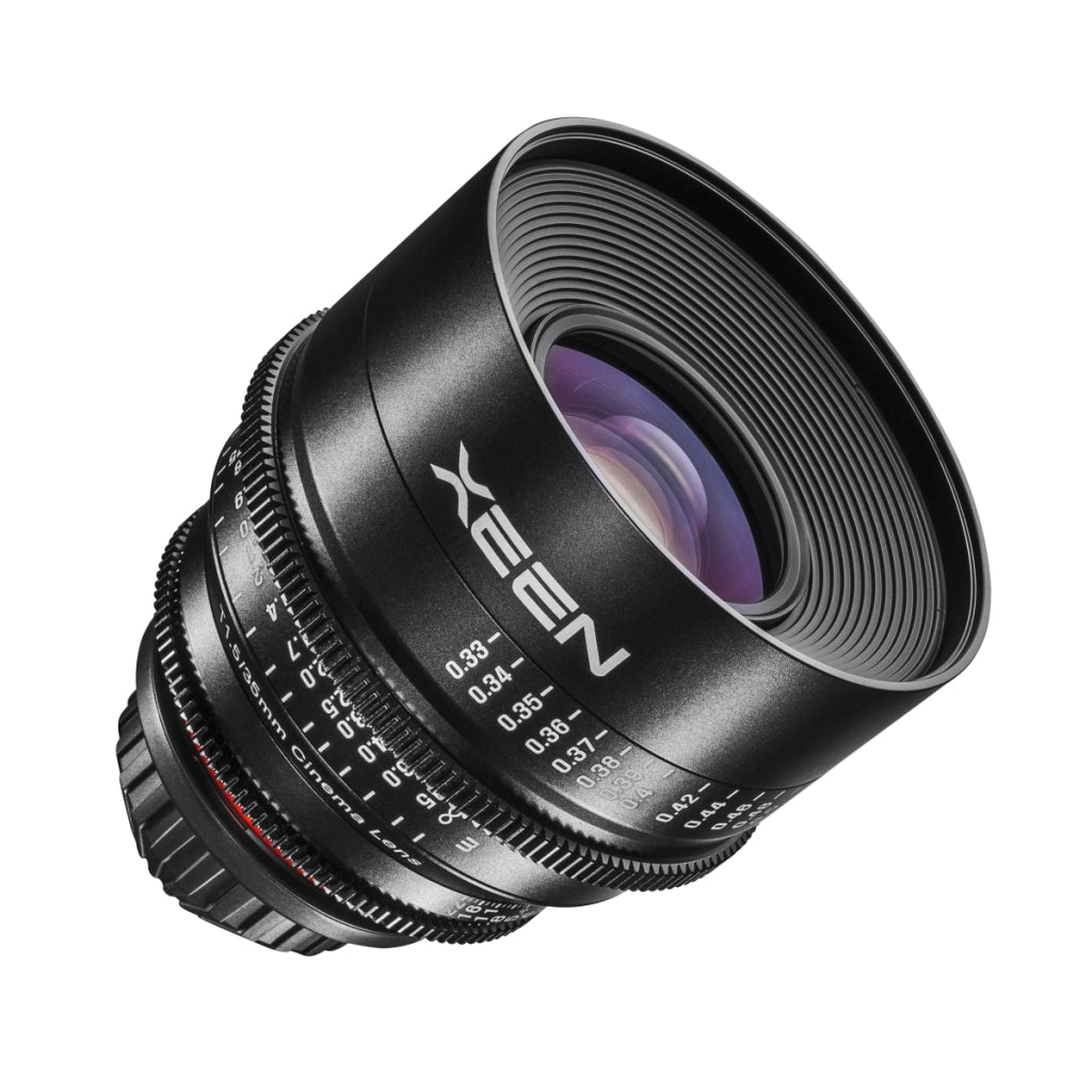 XEEN Cinema 35mm T1.5 PL obiettivo full frame MF Cine Video per alte risoluzioni con pignoni follow focus