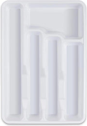 Organizzatore per Cassetto di Cucina, Scatola in Plastica per Cucina, Organizzatore per Cassetto per Coltelli, Forchette e Cucchiai, Organizzatore per la Cucina per il Magazzino e l'Organizzazione