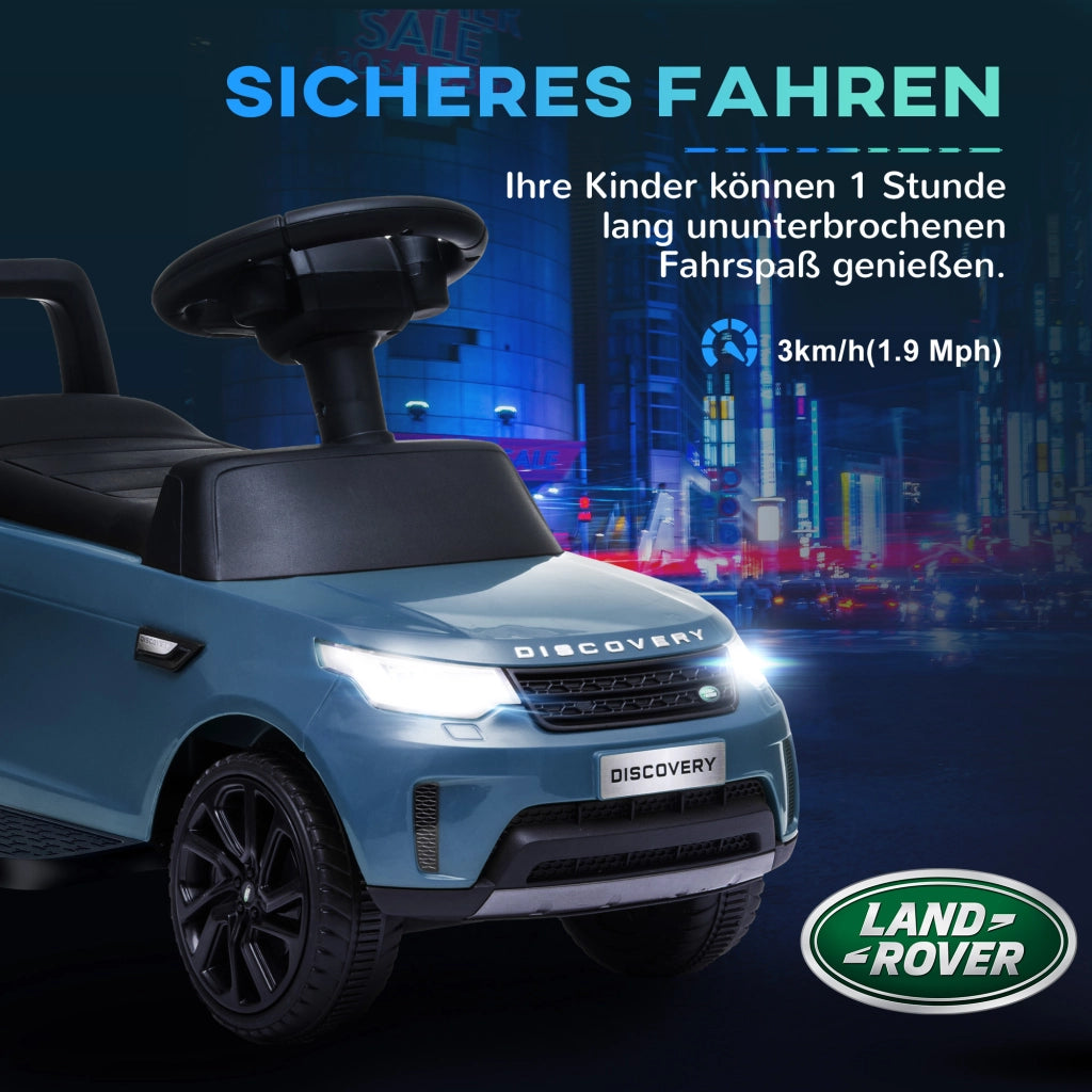 Auto elettrica per bambini Land Rover 6V ¨C zephmum ¨C blu