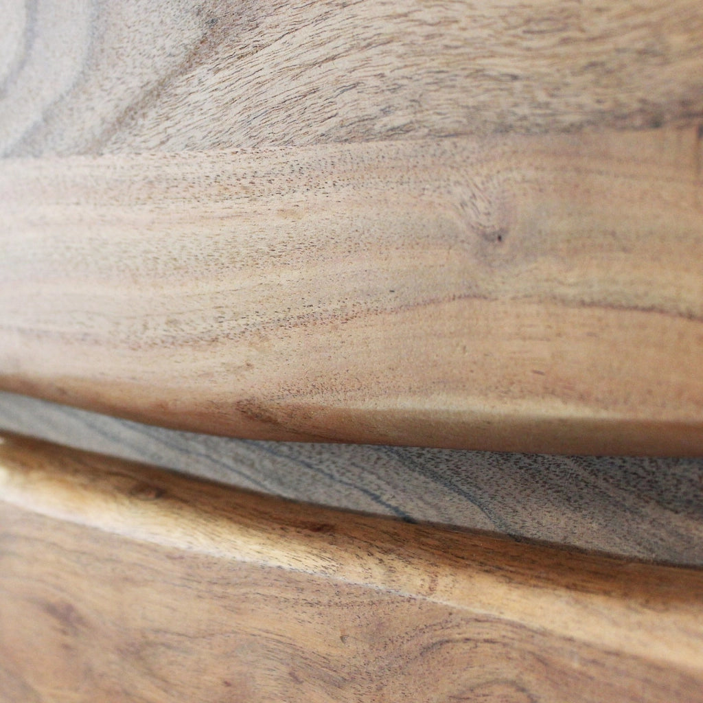 Cassettiera in legno di acacia - BECKETT