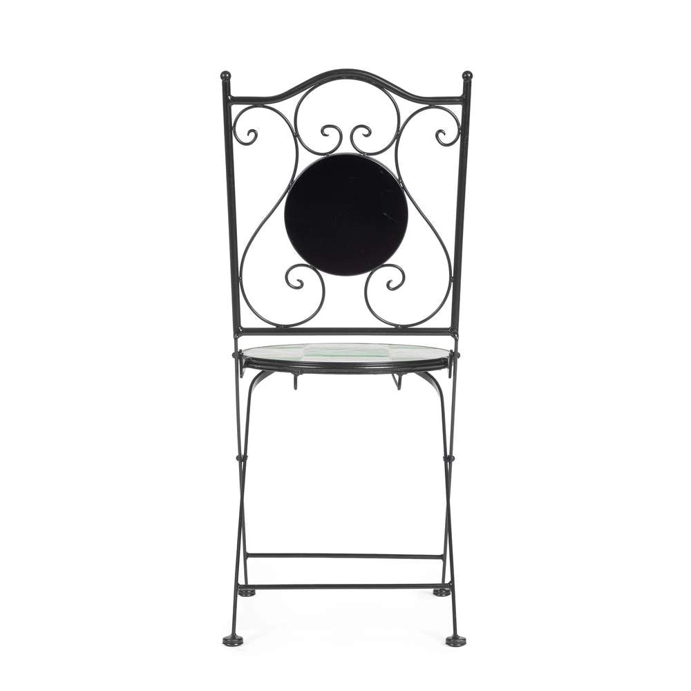 Sedia Pieghevole da Esterno in Ceramica Loire