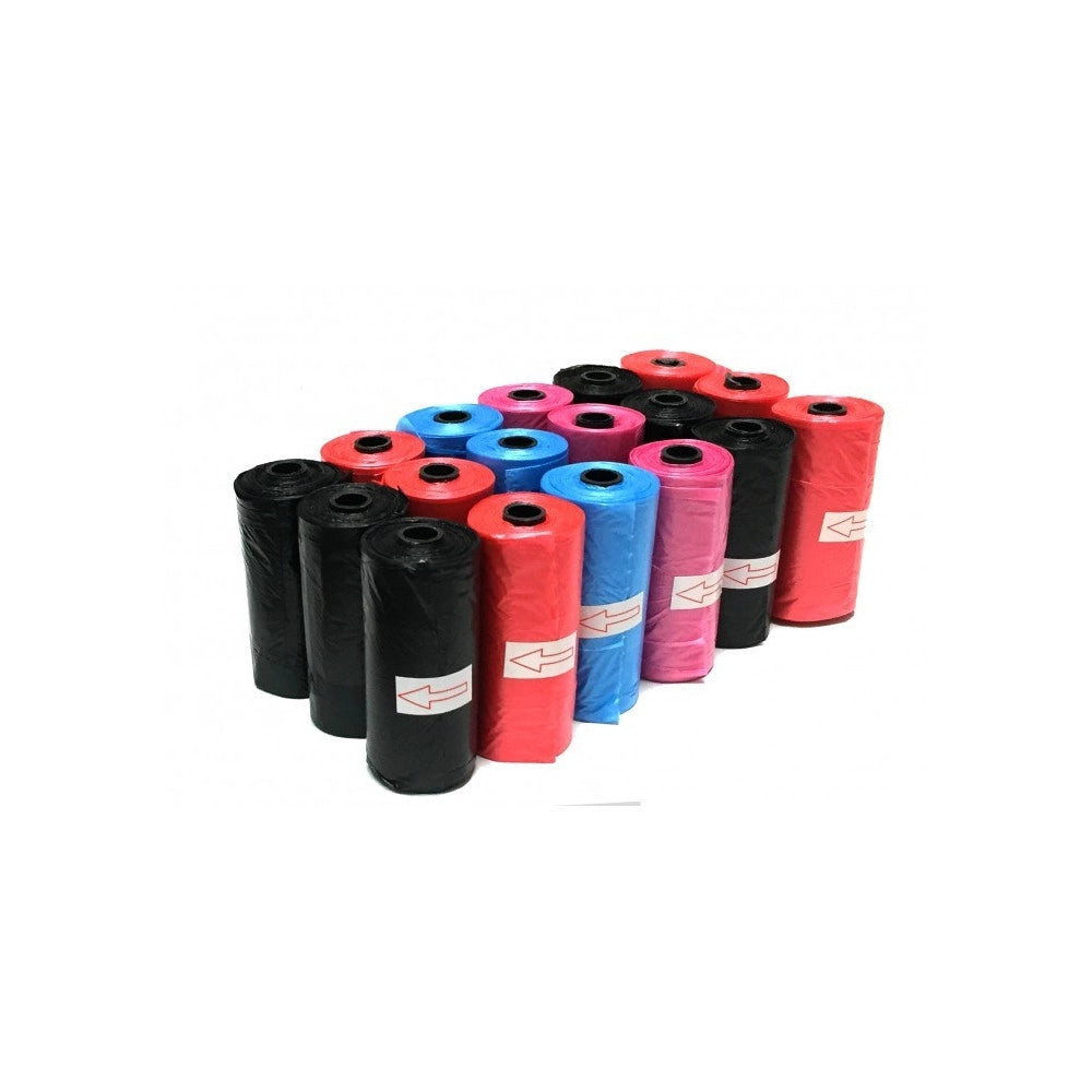 Trade Shop - 600 Sacchetti Igienici Per Bisogni Escrementi Cani Raccolta Feci Con Dispenser -