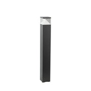 Paletto Alto Moderno Diamond Alluminio Grafite E Termoplastica 12W Led 4000K