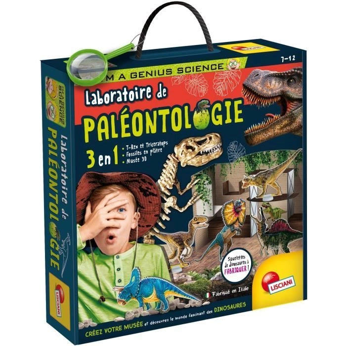 Génius Science - gioco scientifico - la scienza della paleontologia - LISCIANI