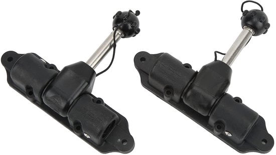 Sostegno per Paddello Facile da Installare - Sostegno per Kayak - Beugel per Canoa - 2 Pezzi - Metodo di Chiusura con Clip - Adatto per la maggior parte delle Kayak - Sostegno per Paddello
