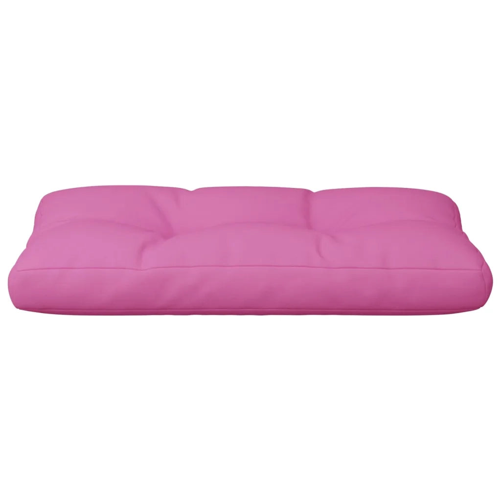 Cuscino per Pallet Rosa 70x40x12 cm in Tessuto