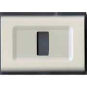 Trade Shop - Placchette Placche In Abs Serie Magic Elite Bticino Compatibili Color Copriprese - Bianco -4 Fori     -