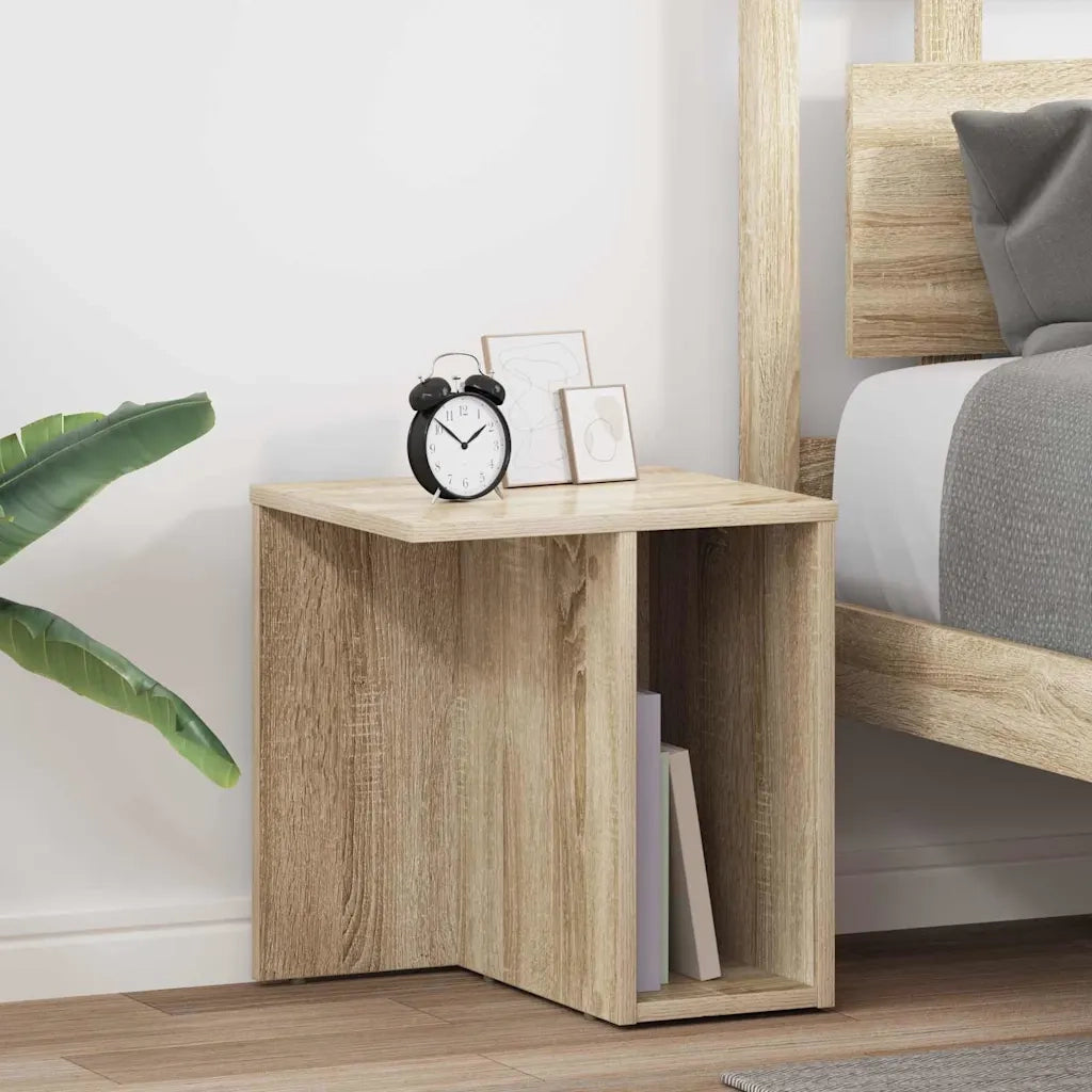 Tavolino 2 pcs Rovere Sonoma 37 x 32 x 40 cm Legno multistrato