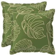 Federa 2 pcs HOUTEN Design a foglia 35 x 35 cm Poliestere 916527