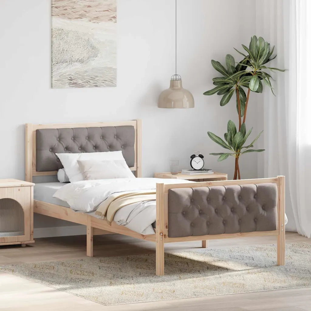 Struttura del letto Talpa 90 x 200 cm Pino massello 878427