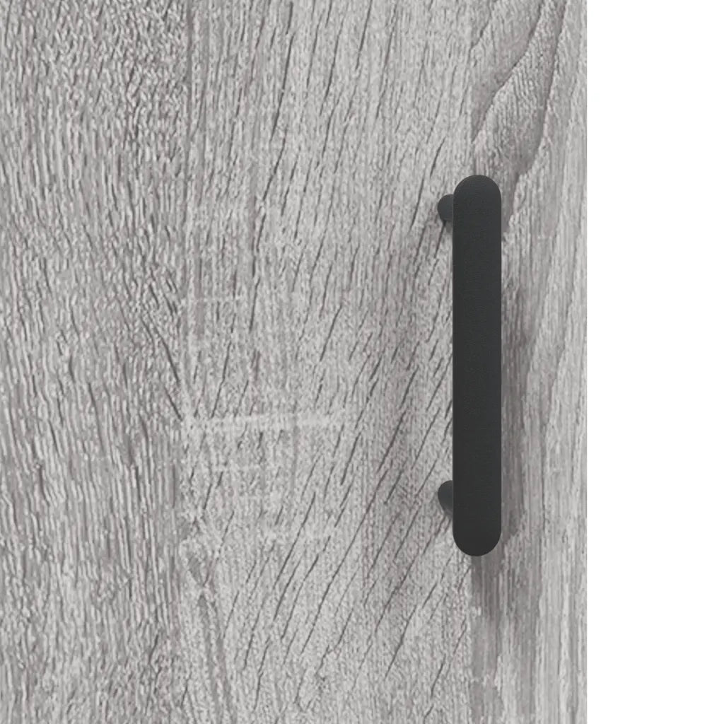 Armadietti a Parete 2 pz Grigio Sonoma in Legno Multistrato 3197951