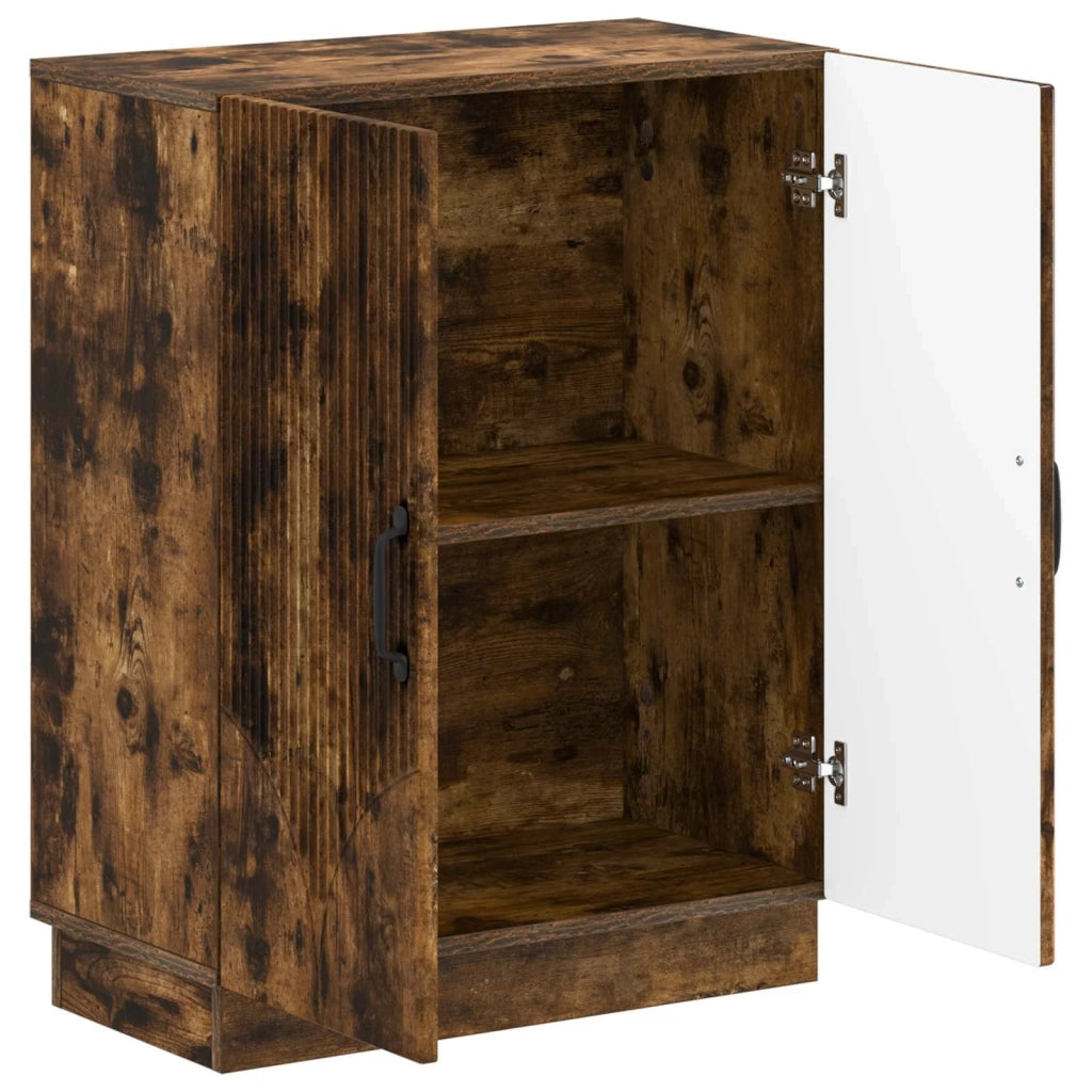 Mobiletto da Bagno HOORN Rovere Fumo 59,5 x 31 x 77 cm 897280