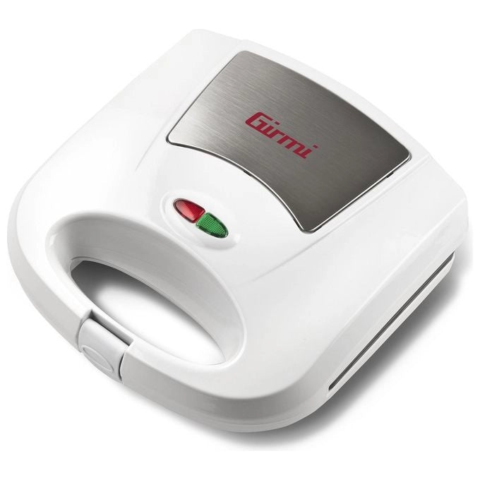 Girmi TS03 tostiera 750 W Acciaio inossidabile, Bianco