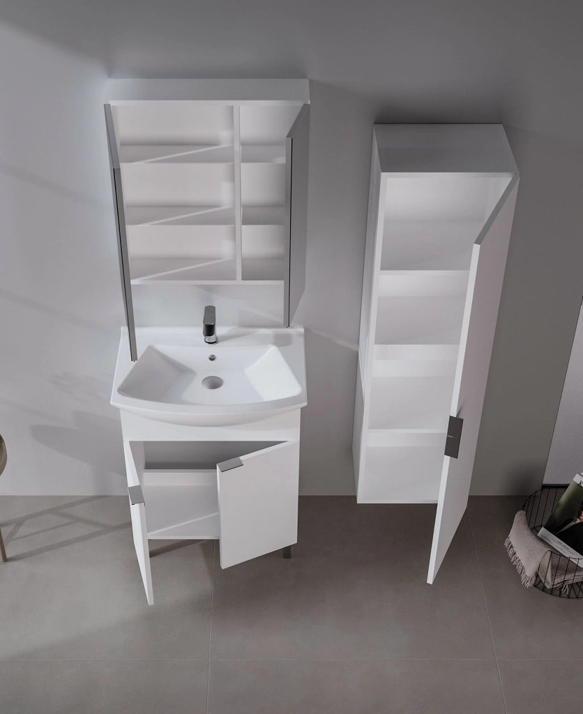 Mobile lavabo "Purus 65" - 65 x 50 x 83 cm - Bianco