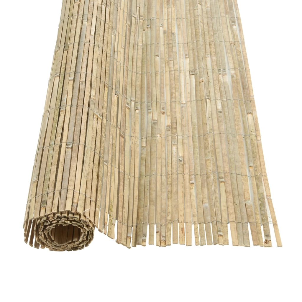 Frangivista in bambù decorativo 200 x 500 cm naturale 03_0009164