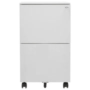 Schedario Mobile Grigio Chiaro 39x45x67 cm in Acciaio CFW5115960