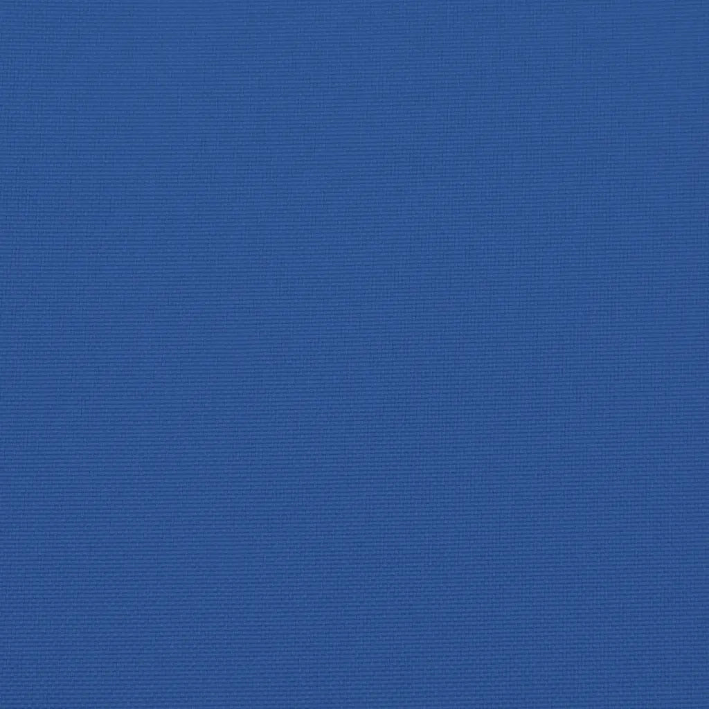 Cuscini per Sedia 4 pz Blu Reale 50x50x3 cm in Tessuto Oxford 314060