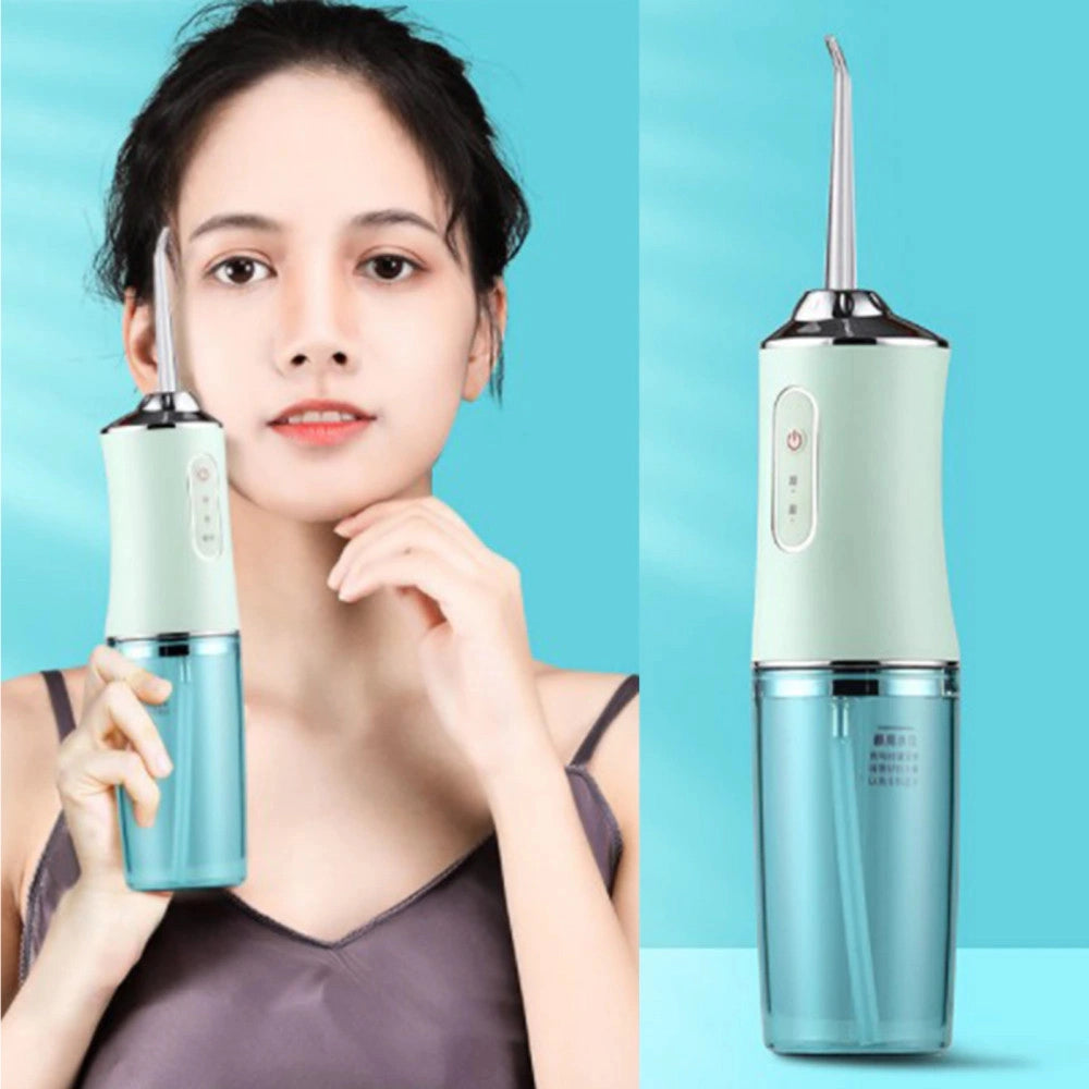 Trade Shop - Idropulsore Per Denti Getto D'acqua Pulizia Dentale Igiene Orale Interdentale -