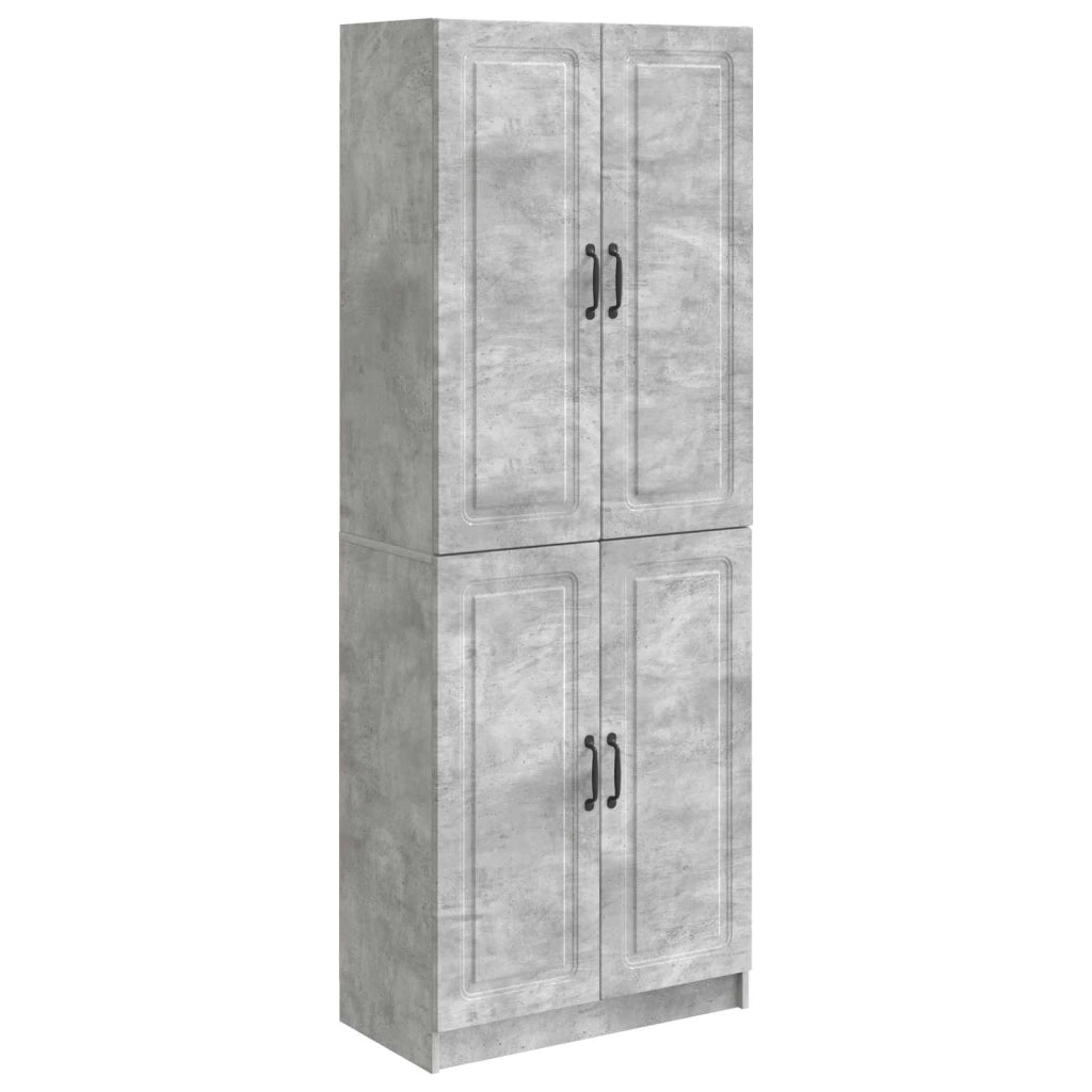 Set di armadi 2 pcs Grigio Cemento Legno ingegnerizzato 3416946