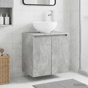 Mobile Lavabo da Parete Grigio Cemento 49,5 x 41 x 64,5 cm 890395