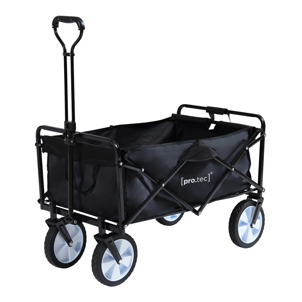 Carrello da giardino pieghevole portata 80 kg nero 03_0009218