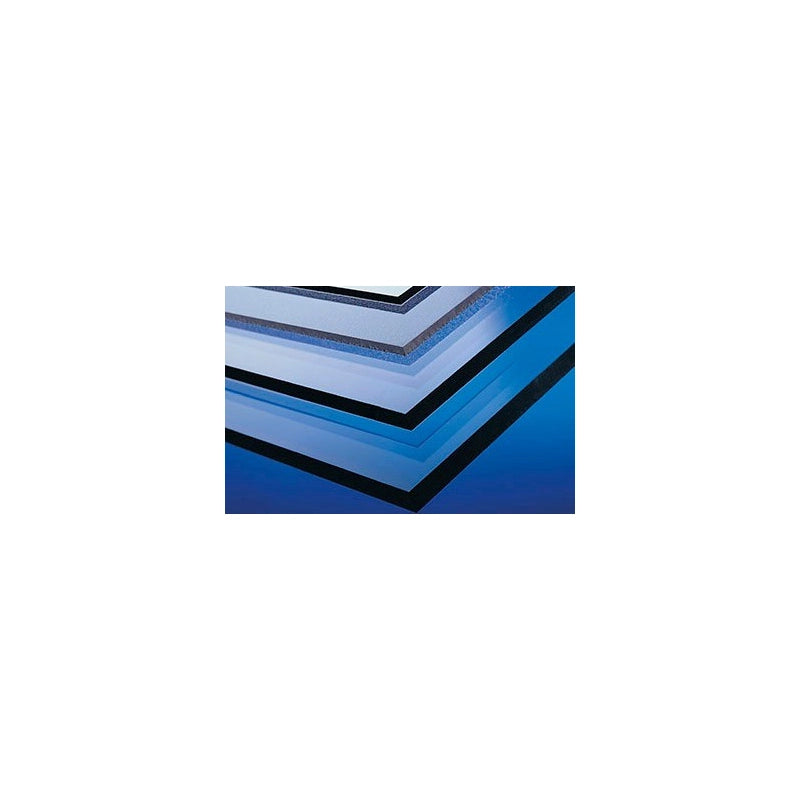 Lastra Policarbonato Compatto 3 mm Trasparente Protezione UV 300X400 mm