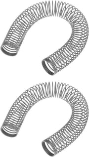 Anti-kink spring - Gegalvaniseerd staal - Lengte 200mm - 16mm ID - 2 pezzi per pacchetto - Adatto per tubi - Zinco.