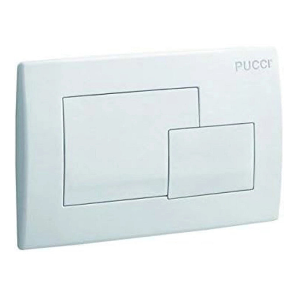 Placca scarico cassetta incasso eco bianca ricambio - 5410 pucci