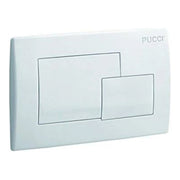 Placca scarico cassetta incasso eco bianca ricambio - 5410 pucci