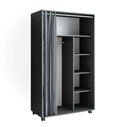 Vicco Armadio multifunzione Grigio 100 x 168 cm