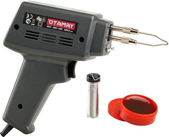 Soldeerbout a 100 W rosso - Soldeerbout manuale con tempo di riscaldamento rapido