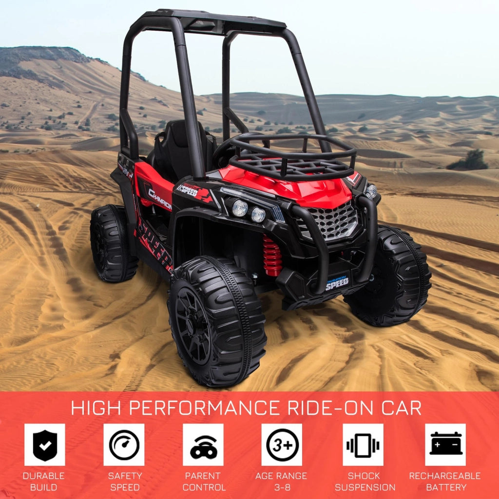 Macchina Elettrica per Bambini 12V Rossa
