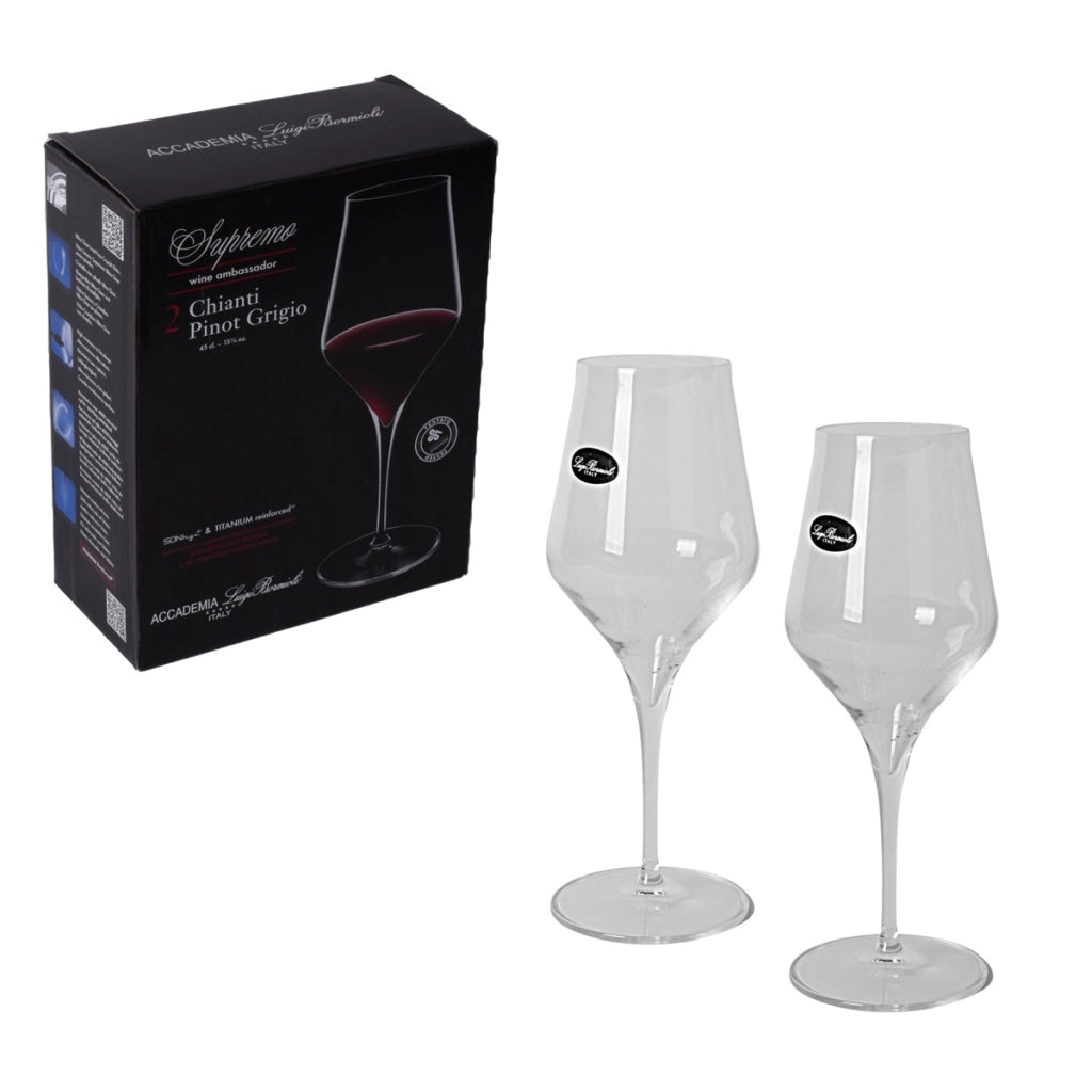 CALICI SUPREMO CHIANTI IN SET DA 2 PEZZI IN FORMATO DA 45 CL