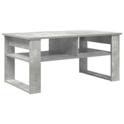 Tavolino da salotto | Tavolino da caff¨¨ | Tavolino da Soggiorno Grigio cemento 96 x 54 x 44 cm