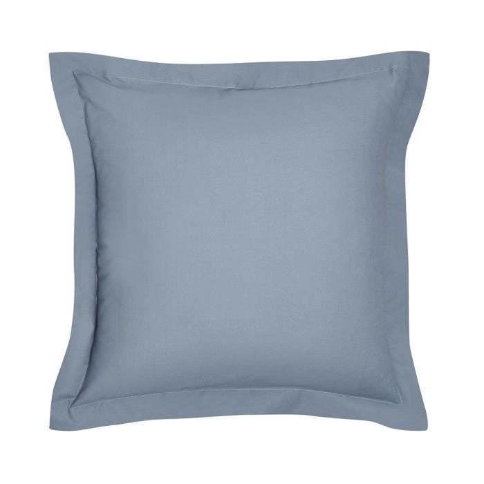 Pillowcase oggi essenziale - 63 x 63+5 cm - 100% uni cotone - denim