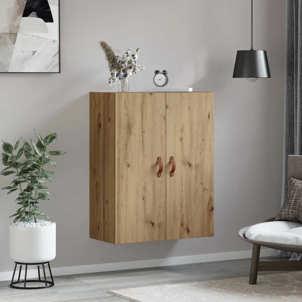 Armadietto a muro Rovere artigianale 69,5 x 34 x 90 cm