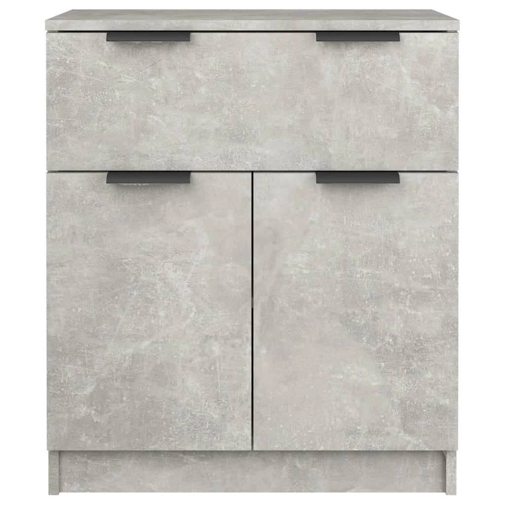 Buffet credenza cassettiera armadio mobile contenitore organizer per cucina soggiorno salotto 60 x 30 x 70 cm legno ingegnerizzato grigio 02_0031953