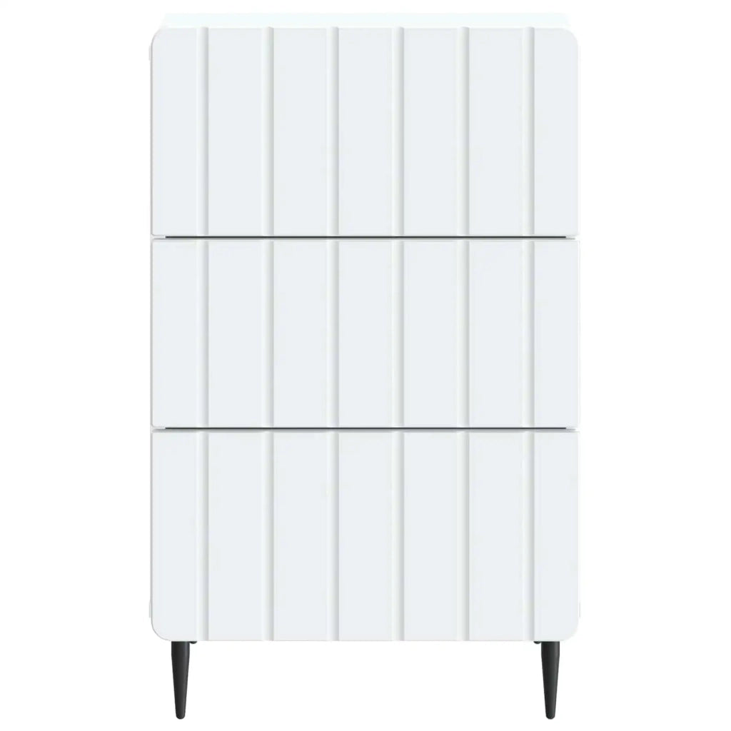 Armadio da Notte Bianco 43x 41 x 68 cm Legno ingegnerizzato 894325