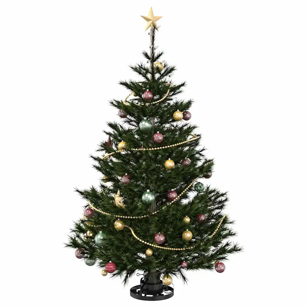 Supporto per Albero di Natale Nero 40 x 40 x 21 cm Acciaio