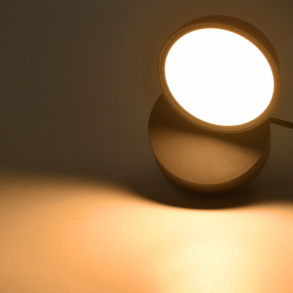 APPLIQUE LED DA ESTERNO 12W CON CCT SWITCH - ILLUMINAZIONE REGOLABILE A 3 TEMPERATURE DI COLORE IP54 DESIGN MODERNO IN ALLUMINIO