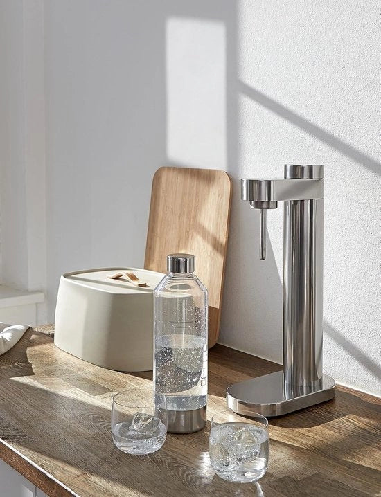 Carbonatore Acqua - Acciaio - Con Spazzola