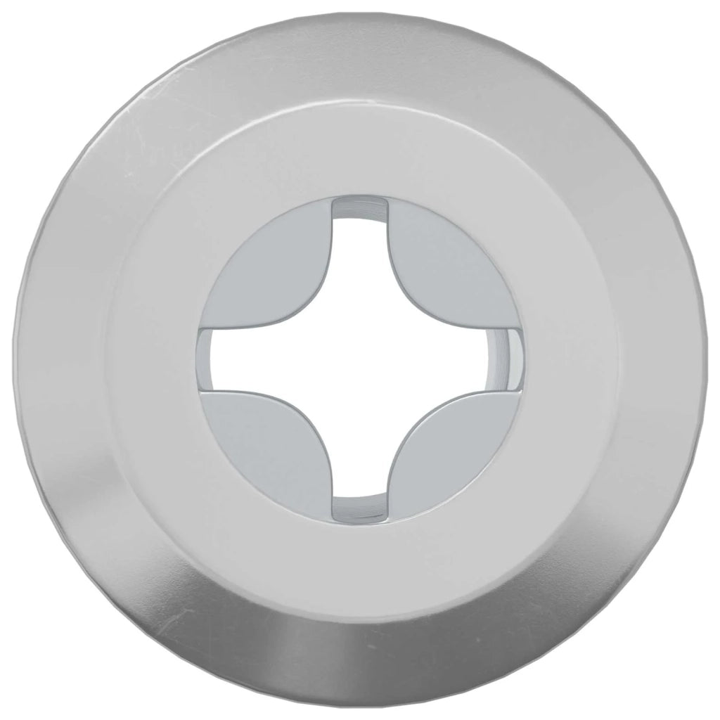 Dado a bloccaggio 2 pz Nichel M6 x 25 mm Acciaio CFW5590369