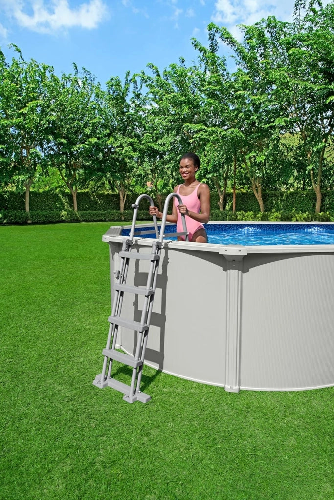 Scaletta per piscina fuori terra Flip & Lock da 122 cm