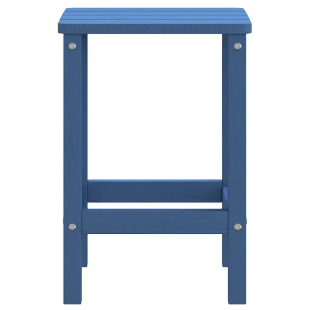 Tavolo da Giardino Adirondack Blu Acqua 38x38x46 cm HDPE 318644