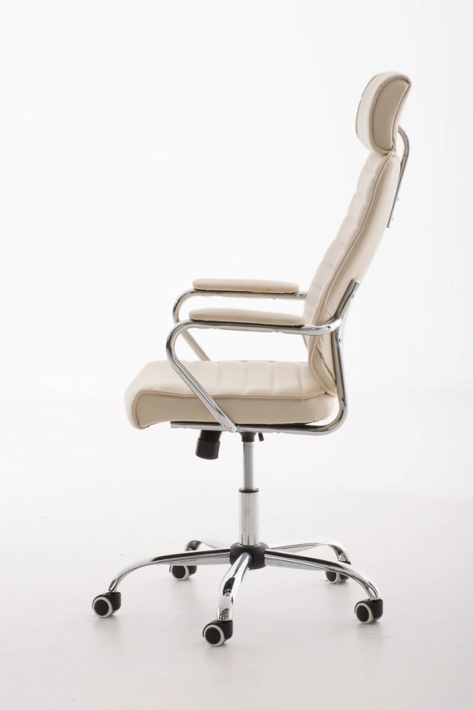 Sedia da ufficio Rako crema