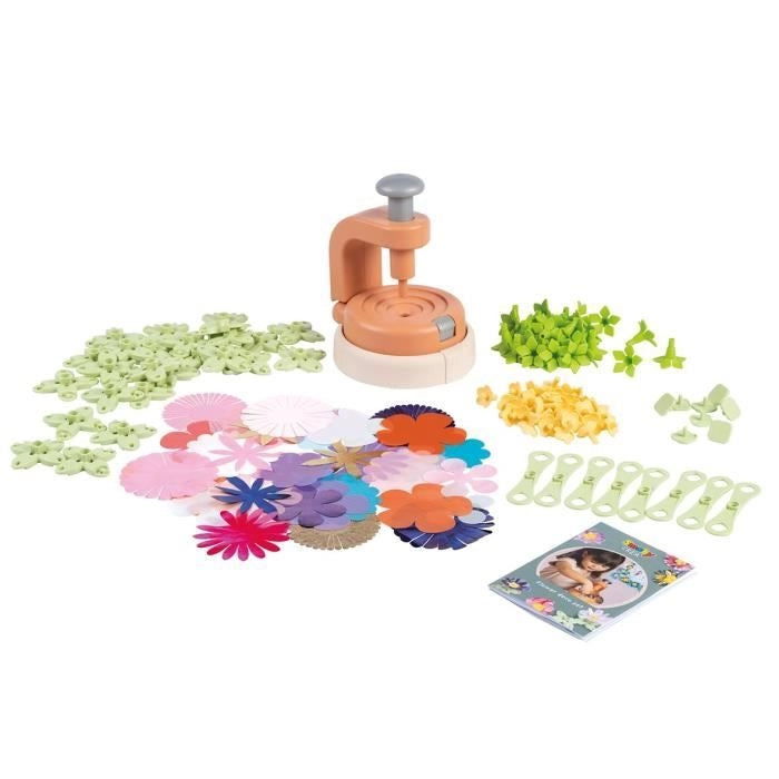 Smoby - Tempo libero creativo - Ricariche da 16 fiori - Per il Set di creazione di oggetti decorativi - Prodotto in Francia