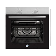 Ducati SDDEX5 Forno da incasso Multifunzione 56 L Classe A 5 Funzioni Ventilato (60x60x59.5 cm) colore Inox Nero