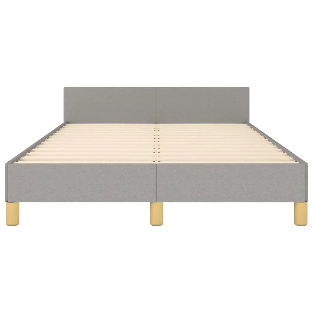 Giroletto senza Materasso Grigio Chiaro 120x200 cm Tessuto 3125365
