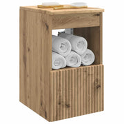 Mobile da Bagno | Armadio da bagno Rovere Artigianale 30 x 44,5 x 50 cm