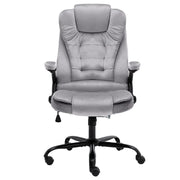 Sedia da Ufficio | Sedia da Gaming Grigio Chiaro in Velluto